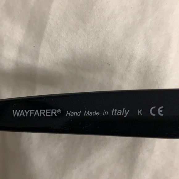 Ray Ban Black Wayfarer Sun Glasses Never worn main image 4